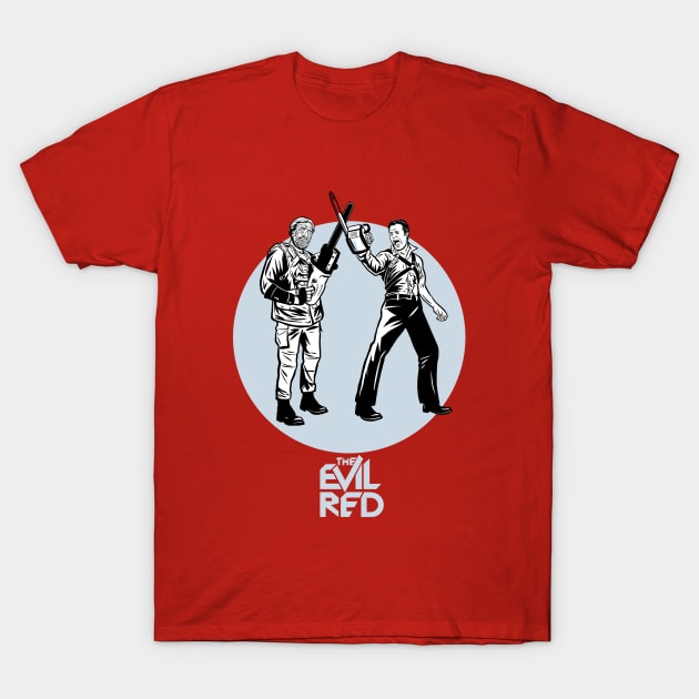 The Evil Red [Caged In Podcast] T-Shirt by Caged In